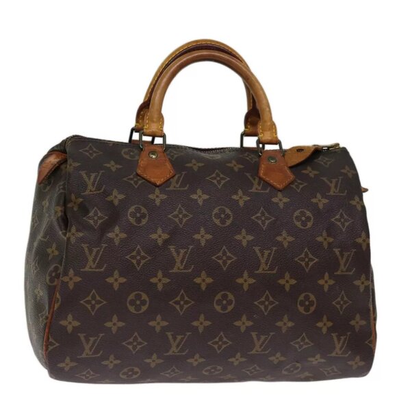 LOUIS VUITTON Monogram Speedy 30 Hand Bag M41526 LV Auth 75075 - Picture 1 of 16
